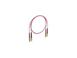 Patchcord duplex LC-LC OM4 violet 30M