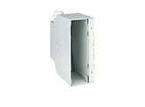 OpDat DIN rail box without front with 1 splice cassette   2 splice holders