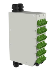 008098 DIN rail box double KK for 24 SC simplex/12 LC duplex adapters DIN rail box double KK for 24 SC simplex/12 LC duplex adapters DIN rail box double KK for 24 SC simplex