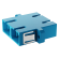011685 SC duplex SM ceramic adapter blue SC duplex SM ceramic adapter blue SC duplex SM ceramic adapter blue