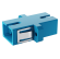 012341 SC simplex SM ceramic adapter blue SC simplex SM ceramic adapter blue SC simplex SM ceramic adapter blue