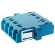 022322 LC quad SM ceramic adapter blue (SCD footprint) LC quad SM ceramic adapter blue (SCD footprint) LC quad SM ceramic adapter blue (SCD footprint)